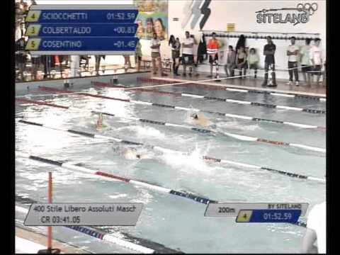 Serie 1 dei 400 Stile Libero  Assoluti Maschi Agonisti - 16 Memorial Chiara Giavi