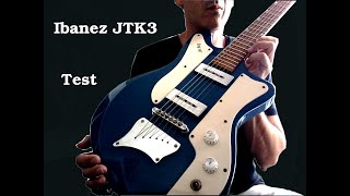 Video thumbnail for Ibanez jtk3 guitar test by Aldjuan