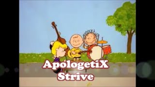 Apologetix Strive peanuts edition