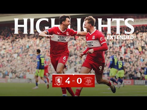 Resumen extendido | Boro 4 - Preston 0 | Jornada 29