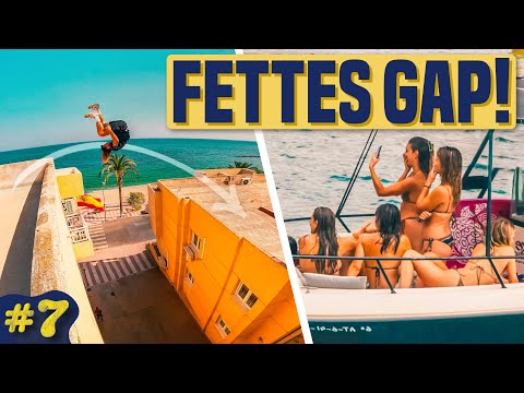 Risky jump from roof to roof! | SCHLAPPENTOUR 2025, Ep. 7 - Almería 🇪🇸