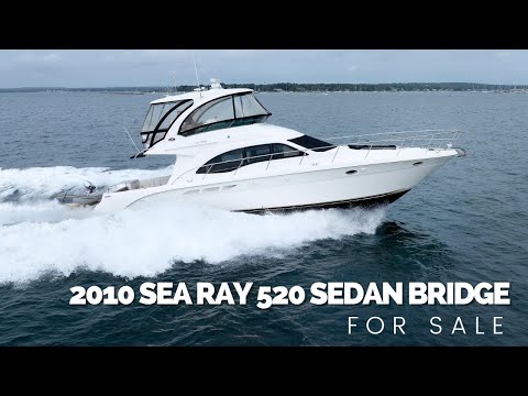 2010 Sea Ray 520 Sedan Bridge Video