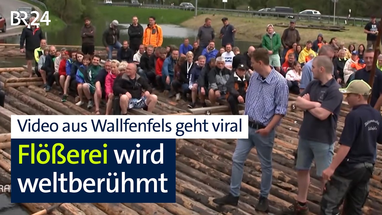 400 Millionen Klicks: Floßfahrt geht viral | BR24