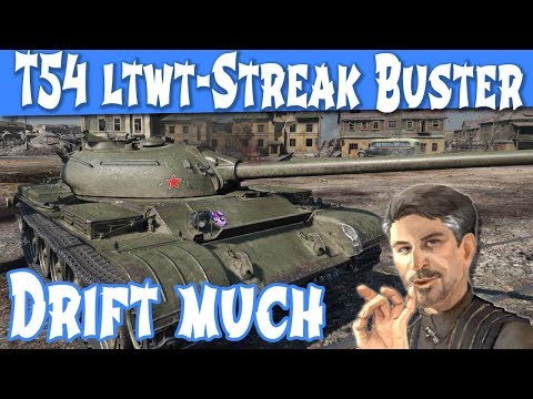 WOT Blitz - T54 ltwt - Losing Streak Buster w/ Power Slide ||WOT BLitz||