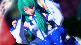 【東方MMD】東風谷早苗でLap Tap Love