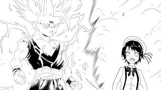 【漫画】孫悟飯の覚醒を見た大空スバルの反応【ホロライブ切り抜き】【ドラゴンボールカカロット】