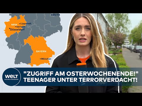 TERRORVERDACHT: IS-Zelle in Düsseldorf! "Vier Teenager!" Alle Jugendlichen in Haft!