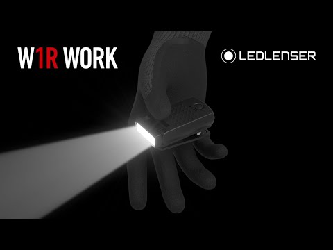 Lanterna Led Lenser W1R Work Black 220LM