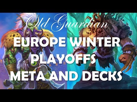 Hearthstone Europe Winter Playoffs decks, meta, and archetypes (January 2019 tournament)