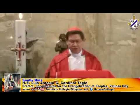 Card. Luis Antonio Tagle's Homily - Pentecost Sunday Year B