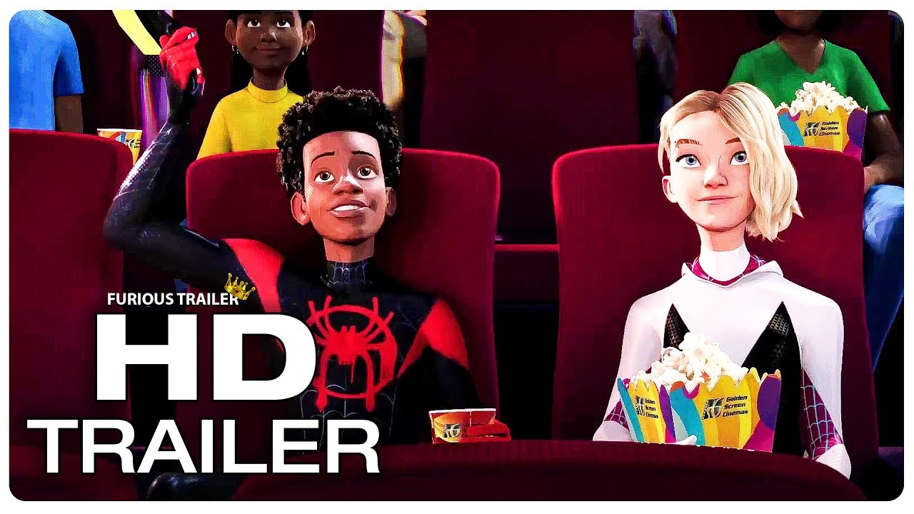 SPIDER-MAN: INTO THE SPIDER-VERSE Miles And Gwen Date Night Trailer (NEW 2018) Superhero Movie HD