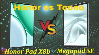 Honor Pad X8b vs Tecno Megapad SE