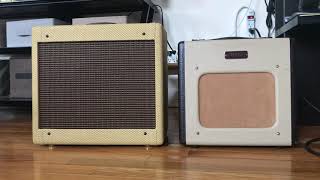 Video thumbnail for Fender Champion 600 RI vs Mojotone Champ 5F1 Amp (Quick Comparison) by Kai Qian