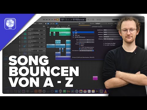 Apple Logic Pro - Song Bouncen | Alle Einstellungen im Detail erklärt!