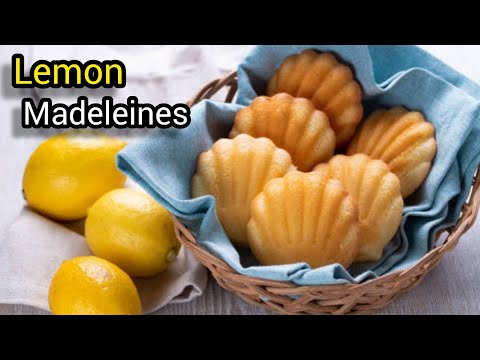 How to make perfect lemon madeleines at home / fluffy sponge tea cakes recipe