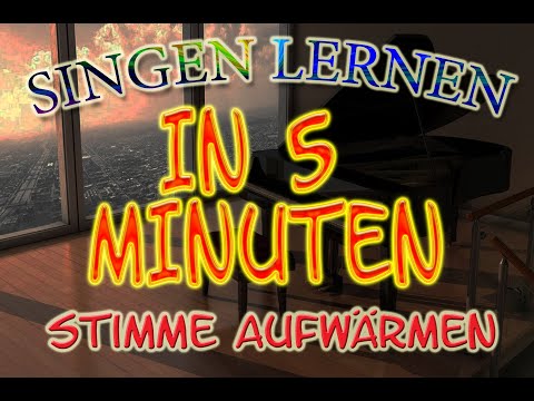 #singenlernenin5minuten SINGEN LERNEN IN 5 MINUTEN