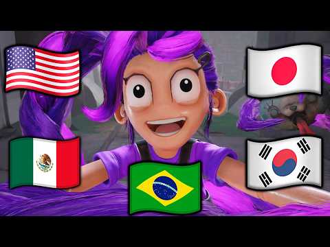 Poppy Playtime: Chapter 5 - Meeting Lily Lovebraids in Different Languages