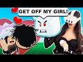 I Made My CRUSH Jealous In Roblox Vr Hands He Was Mad