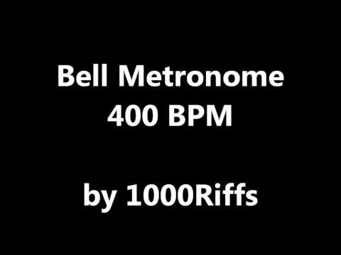 Bell Metronome : 400 BPM - Beats Per Minute