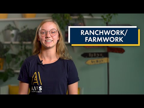 Kurz erklärt: Ranchwork / Farmwork and Travel 🐴👨‍🌾 | AIFS Educational Travel