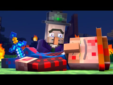The minecraft life | Will the Witch's father survive? |  VERY SAD STORY 😥 | Minecraft animation