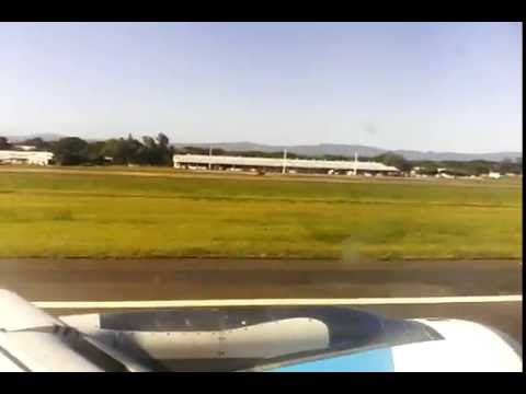 Veca Airlines A319 / Aterrizaje en El Salvador.