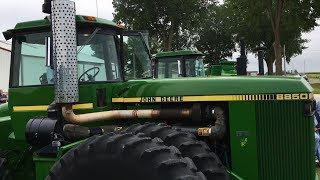 1983 John Deere 8850 4WD Tractor Sold for $44,000 on Jamaica, IA Farm Auction 8/24/18