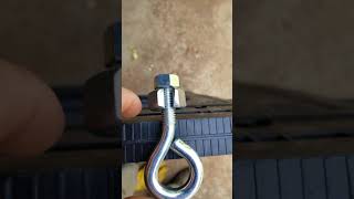 DIY barbed wire  puller  (part 1)