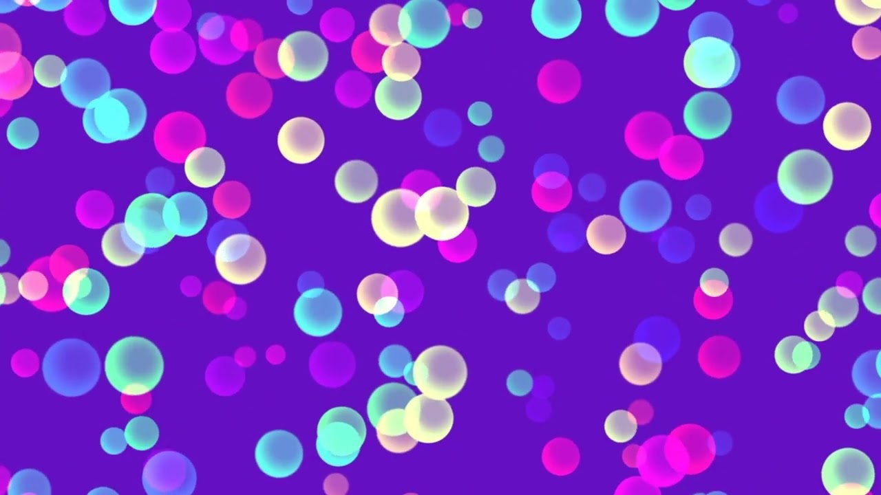 Hermoso fondo de burbujas de colores. #animation #background #burbujas ✨️