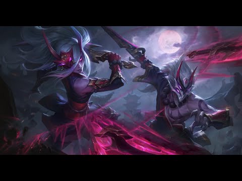 NEW BLOODMOON KATARINA DOUBLE PENTA||SEASON 10||LEAGUE OF LEGENDS
