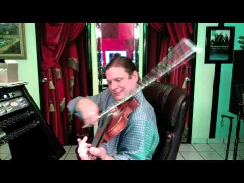 Violin?!  a-ha!  Alex DePue Plays Violin Harmonics? modern paganini