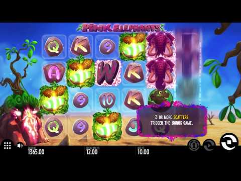 Pink Elephants Slot - Thunderkick Promo