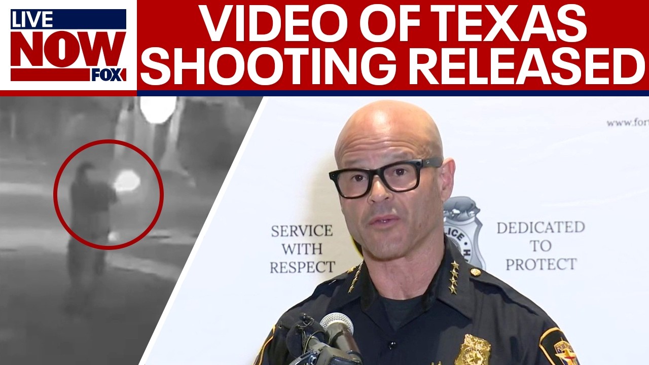 WATCH: Texas police release video of shooting involving armed man