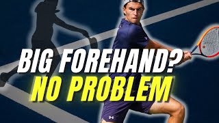 How to Beat Players with a Big Forehand (4 Winning Tactics)