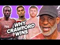 Bernard Hopkins BOLD Prediction - Crawford will beat Canelo! Gives Charlo KEY to beating Canelo