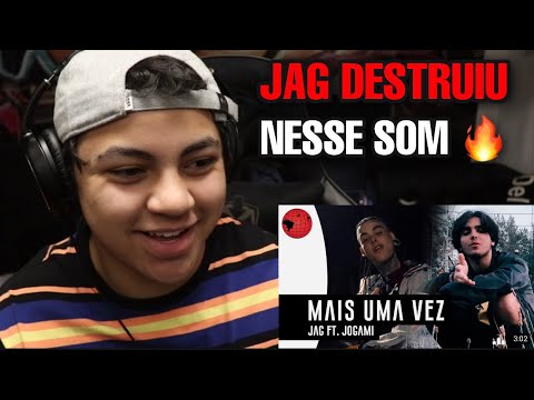 (JAG DESTRUIU NESSE SOM 🔥) REAGINDO a Jag ft. Jogami - "Mais Uma Vez"