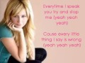 ashley tisdale what if lyrics