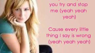 ashley tisdale what if lyrics