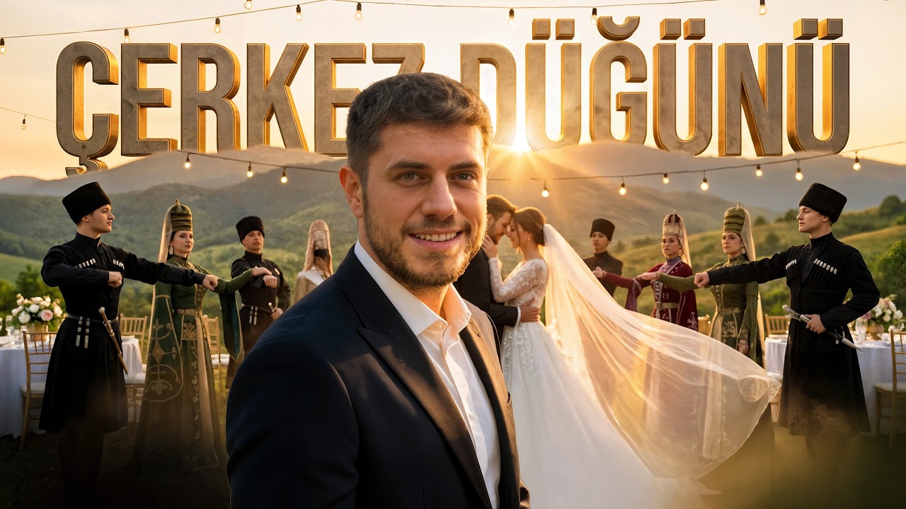ÇERKESLER NASIL EVLENİYOR? | Rusya''da Bir Çerkes Düğünü 471 🇷🇺