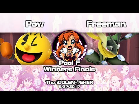 The iDOLSM@SHER: Pow (Pacman) vs. Freeman (Greninja) - SSB4 Pool F WF