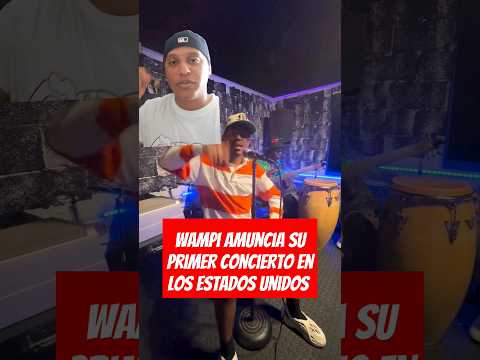 Wampi anuncia su primero concierto en Usa con la banda completa #wampi #cubanos #houston