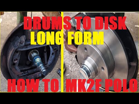 MK2F Polo Drum to Disc Brake Conversion | Step-by-Step DIY Guid