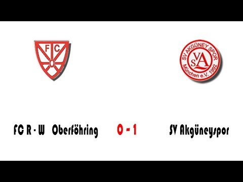 football | fußball | Kreisliga | Fc R-W Oberföhring & Sv Akgüneyspor / Teil 2