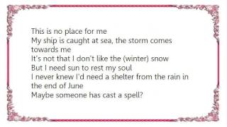 Dionysus - Pouring Rain Lyrics