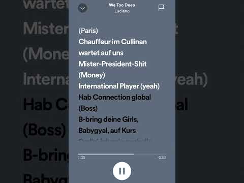 Luciano - We Too Deep (Lyrics)