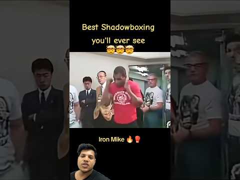 💥Mike Tyson Shadow Boxing – raw power, speed & precision unleashed⚡🥊 #ufc #mma #boxing #miketyson