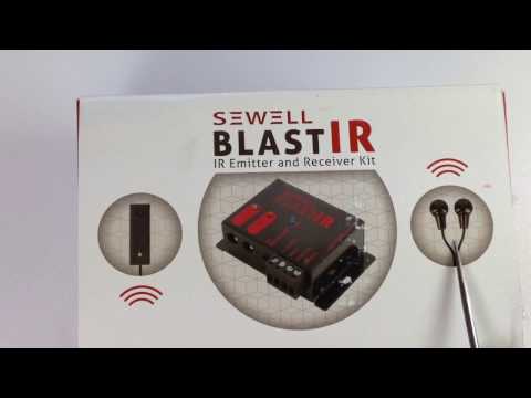 Controlling the Hidden Equipment Using a Sewell Blast IR Kit. (Part 1 of 2)