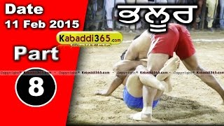 Bhaloor (Moga)  Kabaddi Tournament 11 Feb 2015 Part 1 by Kabaddi365.com