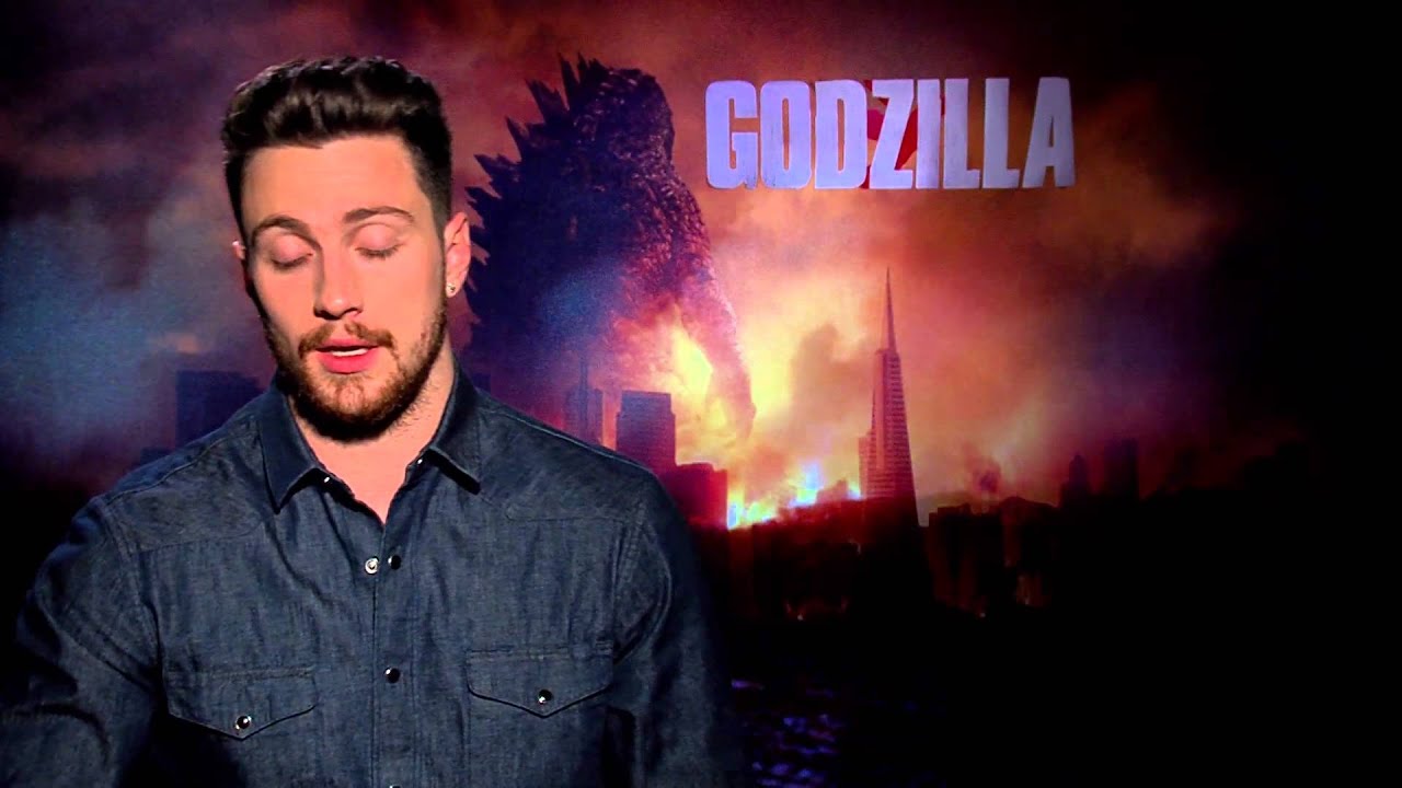 Godzilla- Aaron Taylor-Johnson Interview - YouTube