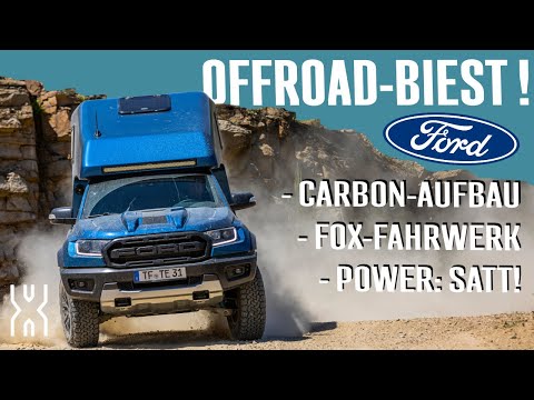 Test: Der vielleicht beste Pickup-Camper? || Ford Ranger Raptor  (🇩🇪+🇺🇸🇬🇧)